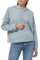 Organic Cotton Cropped Hoodie